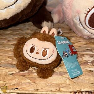 POP MART Labubu The Monsters Plush Hair Scrunchie – Brown | New w/ Tag